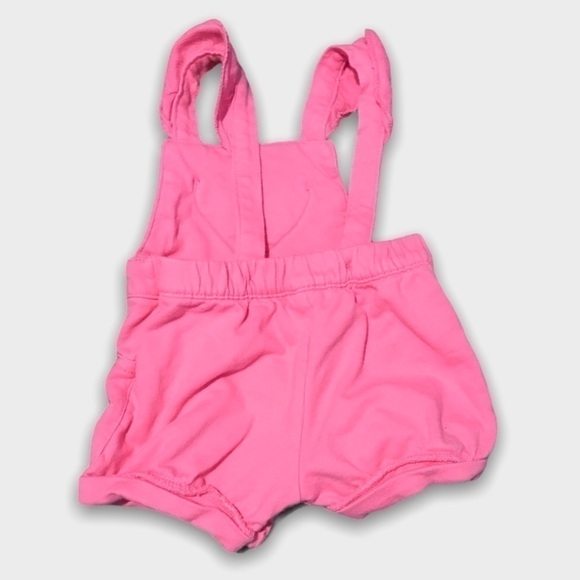 4/$20🥳 Carter’s Pink Cotton Heart Print  Romper - Picture 4 of 4